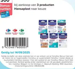 Carrefour Hansaplast aanbieding