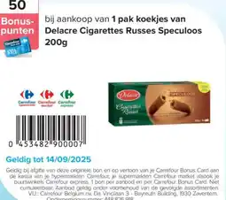 Carrefour Delacre Cigarettes Russes Speculoos aanbieding
