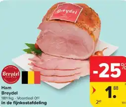 Carrefour Market Breydel ham aanbieding