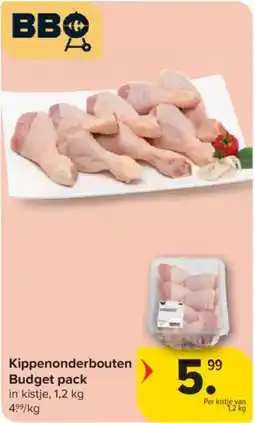 Carrefour Market Kippenonderbouten Budget pack aanbieding