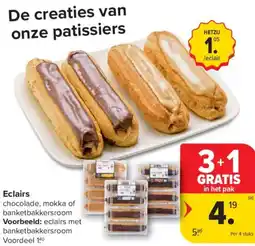 Carrefour Market Eclairs aanbieding