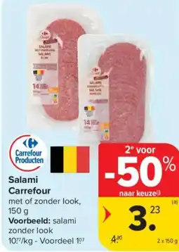Carrefour Market Salami Carrefour aanbieding