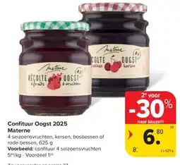 Carrefour Market Materne Confituur Oogst aanbieding