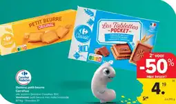 Carrefour Market Gamma petit-beurre Carrefour aanbieding