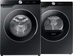 Coolblue Samsung WW11DG6B85LB AI Wash + Samsung DV90DG6845LBU3 AI Dry+ aanbieding