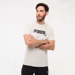Decathlon Heren T-shirt in katoen beige aanbieding