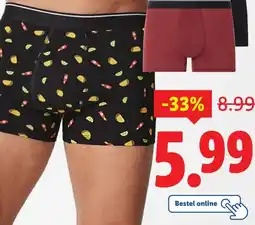 Lidl LIVERGYⓇ Boxershorts, 3 stuks aanbieding