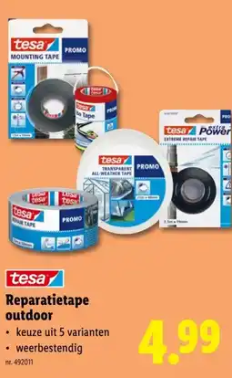 Lidl Reparatietape outdoor aanbieding