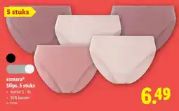 Lidl esmaraⓇ Slips, 5 stuks aanbieding