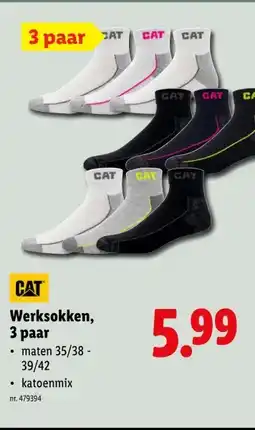 Lidl Werksokken aanbieding