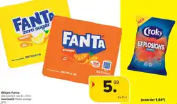 Carrefour Market Fanta Blikjes aanbieding