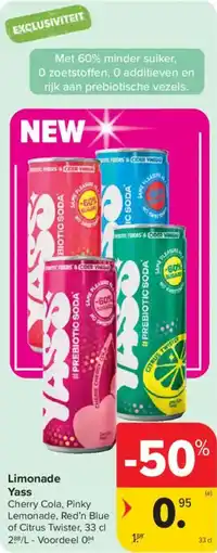 Carrefour Market Yass Limonade aanbieding