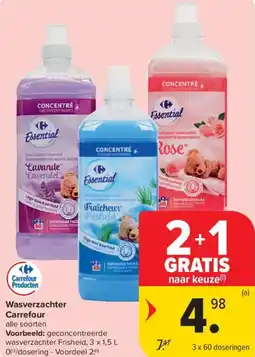 Carrefour Market Wasverzachter Carrefour aanbieding