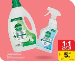 Carrefour Market Dettol Gamma wasmiddelen en onderhoudsproducten aanbieding