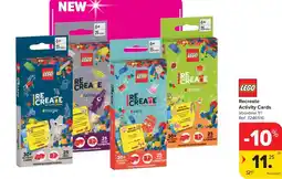 Carrefour Market Lego recreate activity cards aanbieding