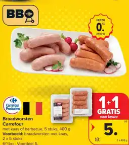 Carrefour Market Braadworsten Carrefour aanbieding