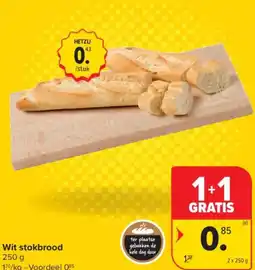 Carrefour Market Wit stokbrood aanbieding