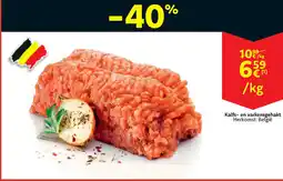 Cora Kalfs- en varkensgehakt aanbieding