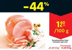 Cora Grootmoeders ham Gebakken gerookt aanbieding