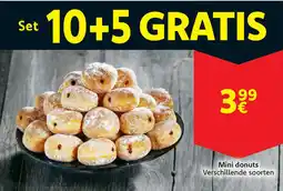 Cora Mini donuts aanbieding