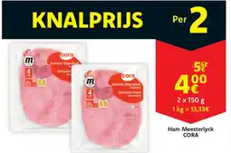 Cora Ham meesterlyck cora aanbieding