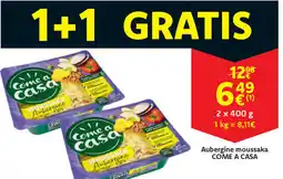 Cora Come a casa aubergine moussaka aanbieding