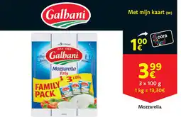 Cora Galbani Mozzarella aanbieding