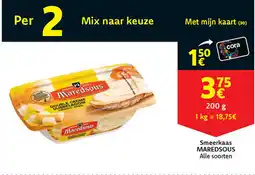Cora Maredsous smeerkaas aanbieding