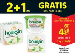 Cora Boursin verse kaas aanbieding