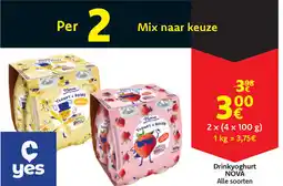 Cora Nova Drinkyoghurt aanbieding