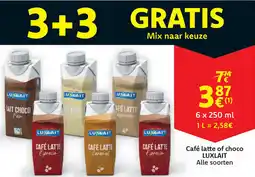 Cora Luxait café latte of choco aanbieding