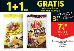 Cora Whaou! gevulde pannenkoeken aanbieding