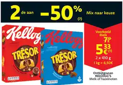 Cora Kellogg's ontbijtgranen aanbieding