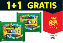 Cora Mars mini Candybars aanbieding