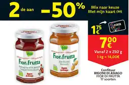 Cora Rigoni di asiago fior di frutta confituur aanbieding
