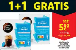 Cora Nescafé dolce gusto iced frappé koffiepods aanbieding