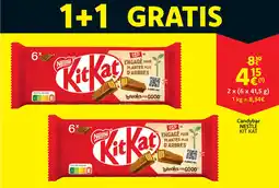 Cora Nestlé kit kat candybar aanbieding