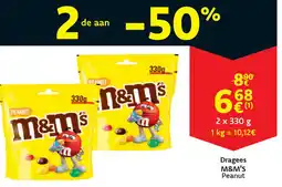 Cora M&M'S Peanut Dragees aanbieding