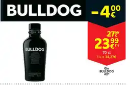 Cora Bulldog Gin 40° aanbieding
