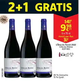 Cora L'Âme du Terroir 2022 Côte du Rhône АОР МО aanbieding