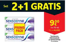 Cora Proglasur of sensodyne tandpasta aanbieding