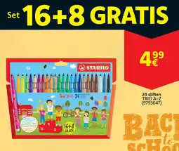Cora Stabilo 24 stiften trio a-z aanbieding