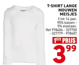 Trafic T-shirt lange mouwen meisjes aanbieding