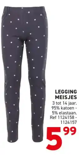 Trafic Legging meisjes aanbieding