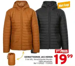 Trafic Gewatteerde jas heren aanbieding