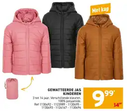 Trafic Gewatteerde jas kinderen aanbieding