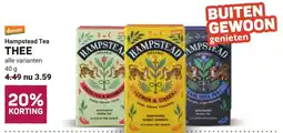 Ekoplaza Hampstead Tea Thee aanbieding