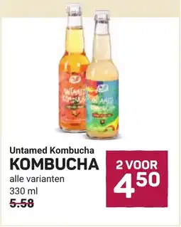 Ekoplaza Untamed Kombucha Kombucha aanbieding