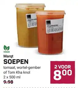 Ekoplaza Marqt Soepen aanbieding