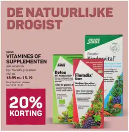 Ekoplaza Salus Vitamines of supplementen aanbieding